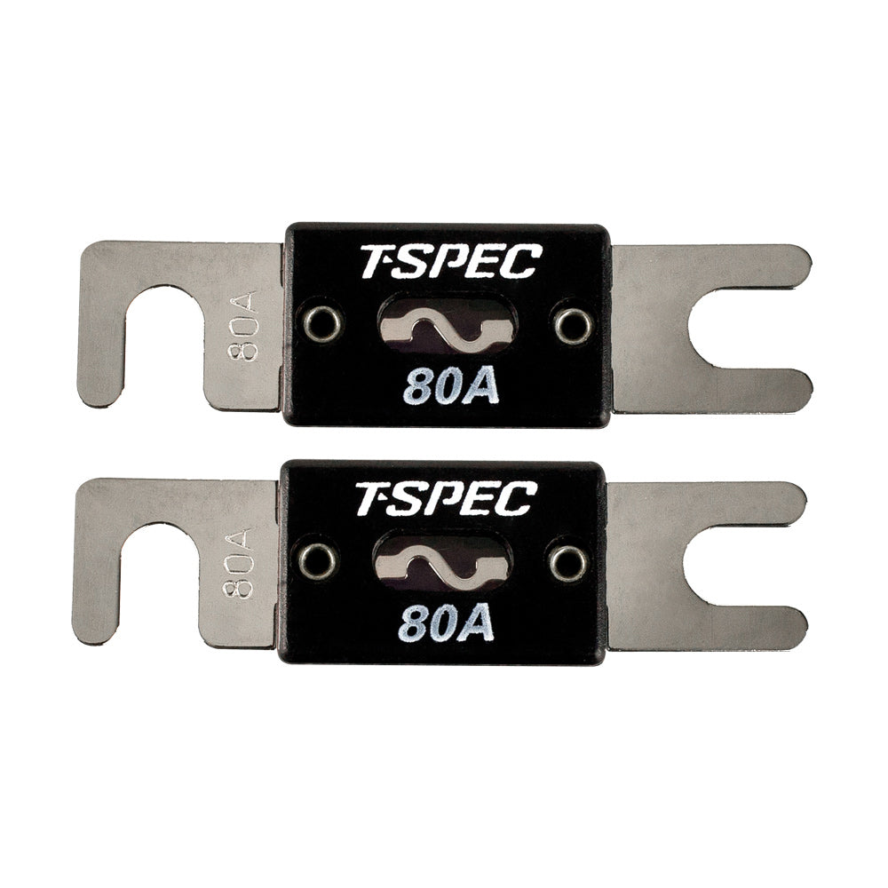 TSpec V8 Series 80 AMP ANL Fuse 2 Pack V8ANL80